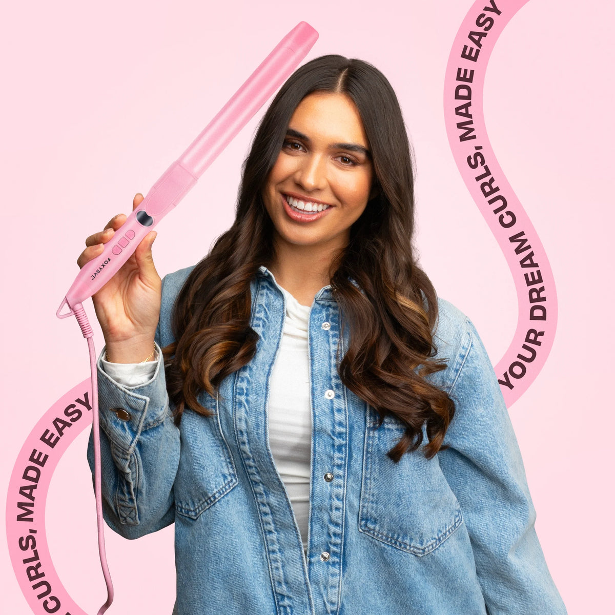 Bounce Bae Long-Barrel Spring Curler