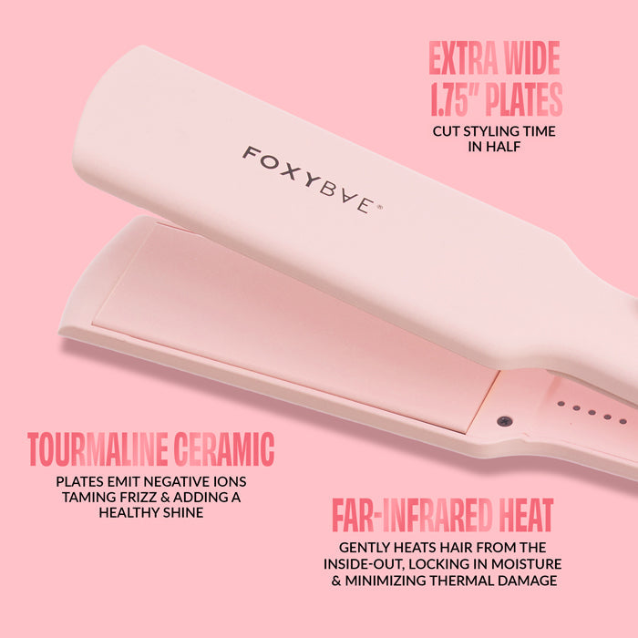 1.75” Sleek & Slay Grande Wide Plate Flat Iron