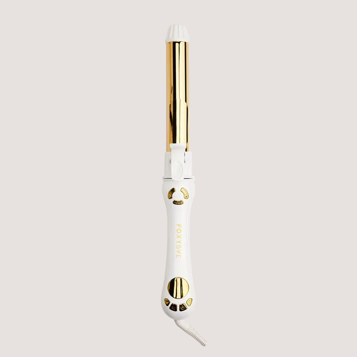 Pearl Gold Titanium Rotating Curler