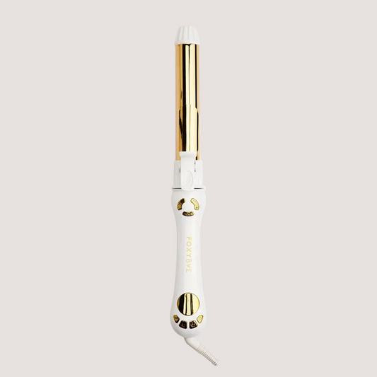 Pearl Gold Titanium Rotating Curler