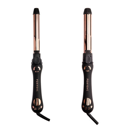 Rose Gold Titanium Rotating Curler