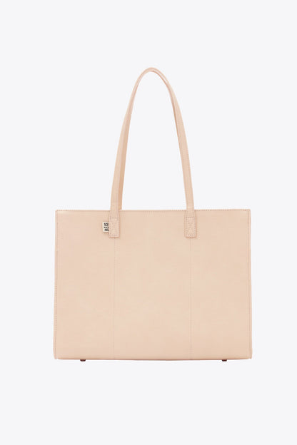 The Work Tote in Beige