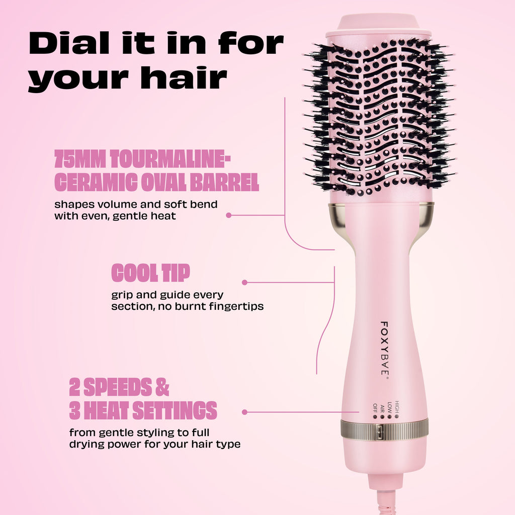 75mm Blush Blow Dryer Brush