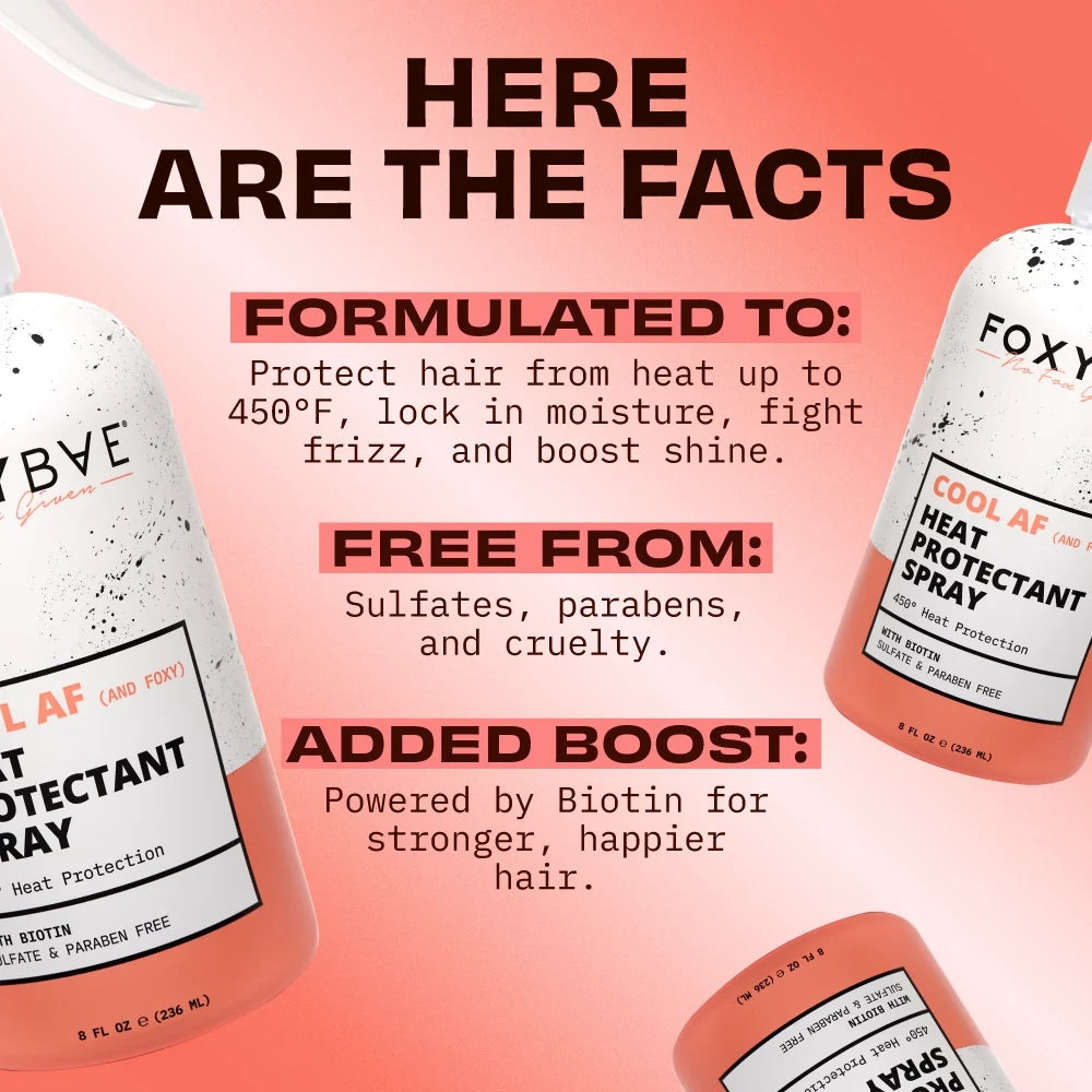 Cool AF Heat Protectant + Biotin