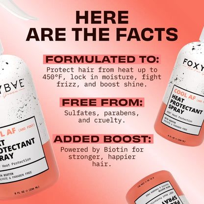 Cool AF Heat Protectant + Biotin