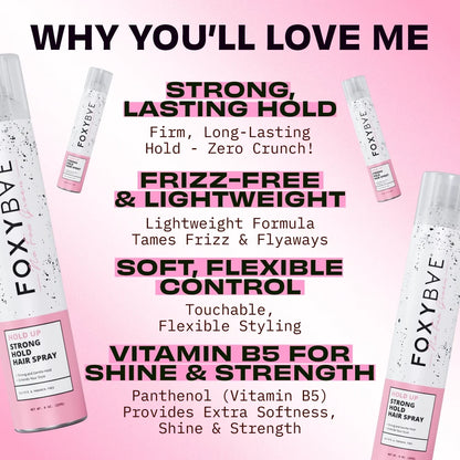 Hold Up Strong Hold Hairspray