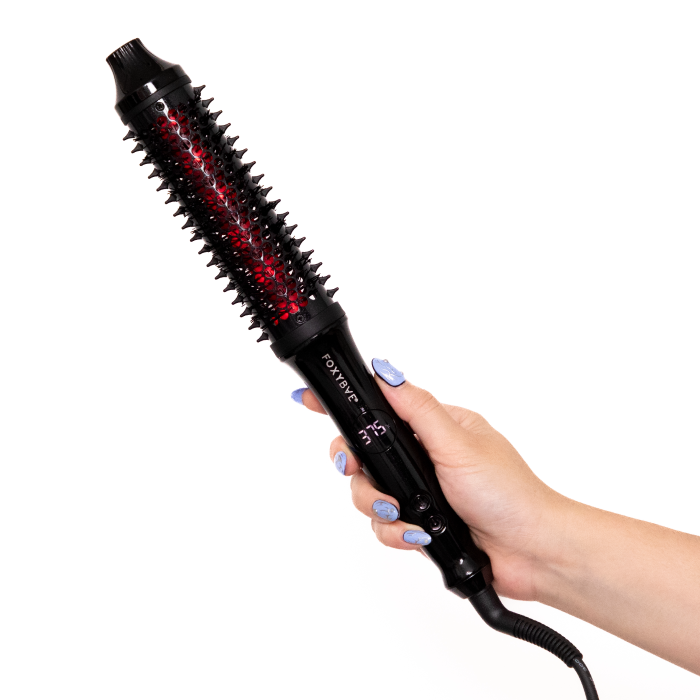 Hottie Hot XL: Long-Barrel Infrared Thermal Round Brush